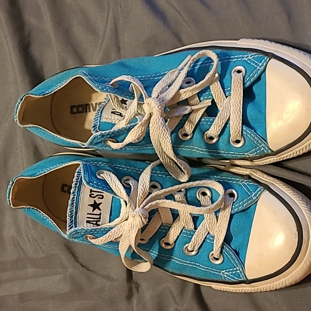 Converse All Stars Turquoise Unisex  Sneakers size 6/8